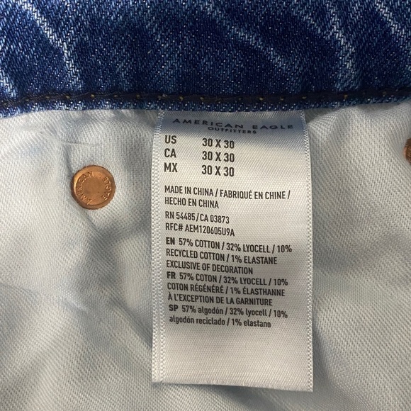 Men’s American Eagle 🦅 loose fit jeans. 30x30 - Picture 4 of 6